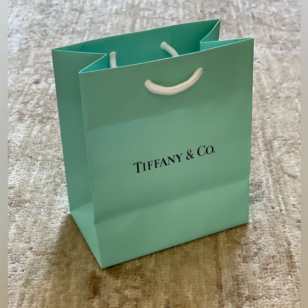 Iconic Tiffany Bag.  Small size.